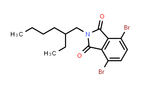 CAS No. 863027-98-9, 4,7-Dibromo-2-(2-ethylhexyl)isoindoline-1,3-dione