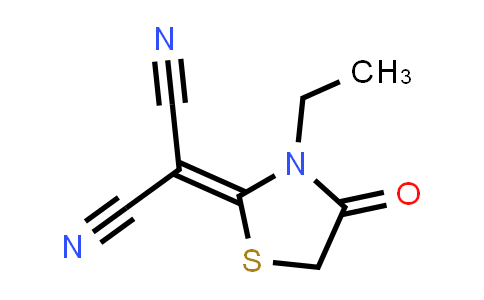 CAS No. 623558-68-9, 2-(3-乙基-4-氧噻唑烷-2-亚基)丙二腈