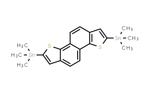 CAS No. 1218771-02-8, 2,7-Bis(trimethylstannyl)naphtho[1,2-b:5,6-b']dithiophene