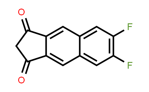 CAS No. 1629423-68-2, 6,7-Difluoro-1H-cyclopenta[b]naphthalene-1,3(2H)-dione