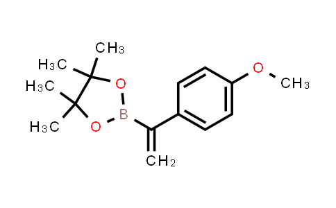 CAS No. 1038849-76-1, 2-(1-(4-Methoxyphenyl)vinyl)-4,4,5,5-tetramethyl-1,3,2-dioxaborolane