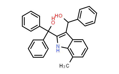 2956493-92-6 | (3-(Hydroxy(phenyl)methyl)-7-methyl-1H-indol-2-yl)diphenylmethanol