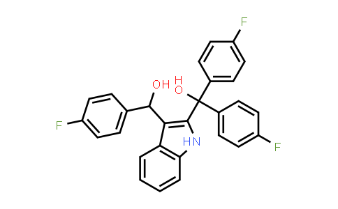 2247002-50-0 | Bis(4-fluorophenyl)(3-((4-fluorophenyl)(hydroxy)methyl)-1H-indol-2-yl)methanol