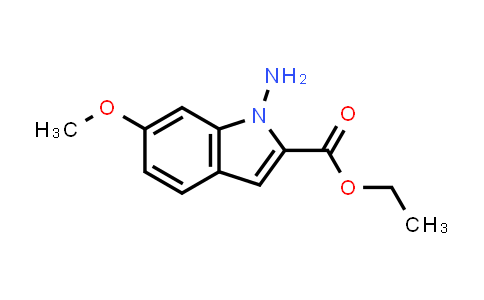 CAS No. 2914976-03-5, Ethyl 1-amino-6-methoxy-1H-indole-2-carboxylate