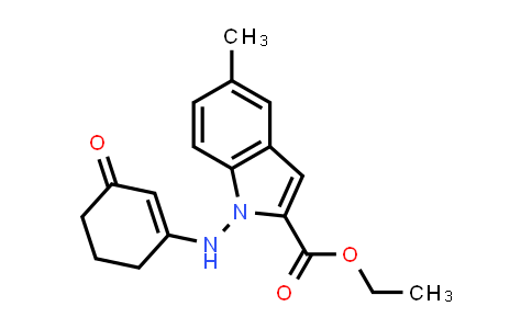2914975-77-0 | Ethyl 5-methyl-1-((3-oxocyclohex-1-en-1-yl)amino)-1H-indole-2-carboxylate