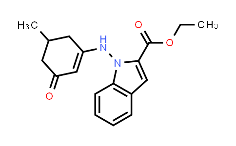 MC840633 | 2914975-91-8 | Ethyl 1-((5-methyl-3-oxocyclohex-1-en-1-yl)amino)-1H-indole-2-carboxylate