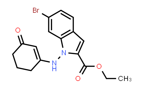 2914975-82-7 | 6-溴-1-((3-氧代环己-1-烯-1-基)氨基)-1H-吲哚-2-羧酸乙酯