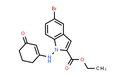 2914975-80-5 | 5-溴-1-((3-氧代环己-1-烯-1-基)氨基)-1H-吲哚-2-羧酸乙酯