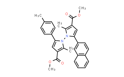 2764870-81-5 | Dimethyl 2,2'-dimethyl-5-(naphthalen-2-yl)-5'-(p-tolyl)-[1,1'-bipyrrole]-3,3'-dicarboxylate