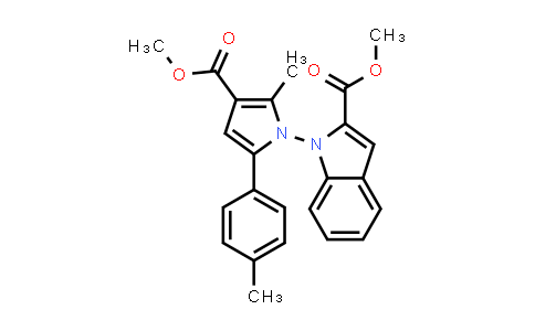 2764870-35-9 | 1-(3-(甲氧羰基)-2-甲基-5-(对甲苯基)-1H-吡咯-1-基)-1H-吲哚-2-羧酸甲酯