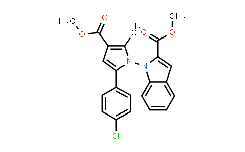 2764870-31-5 | 1-(5-(4-氯苯基)-3-(甲氧羰基)-2-甲基-1H-吡咯-1-基)-1H-吲哚-2-羧酸甲酯