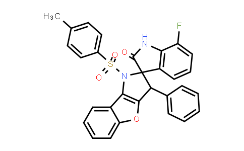 2289727-08-6 | 7'-Fluoro-3-phenyl-1-tosyl-1,3-dihydrospiro[benzofuro[3,2-b]pyrrole-2,3'-indolin]-2'-one