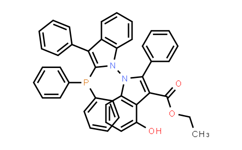 2915314-12-2 | Ethyl 2'-(diphenylphosphino)-4-hydroxy-2,3'-diphenyl-[1,1'-biindole]-3-carboxylate