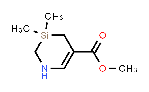 MC840925 | 2839371-12-7 | Methyl 3,3-dimethyl-1,2,3,4-tetrahydro-1,3-azasiline-5-carboxylate