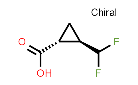 883443-58-1 | trans-2-(difluoromethyl)cyclopropanecarboxylic acid