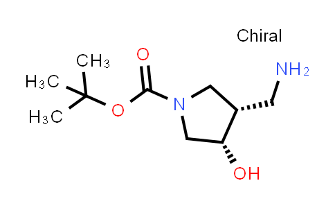 872717-45-8 | tert-butyl (3S,4S)-3-(aminomethyl)-4-hydroxypyrrolidine-1-carboxylate