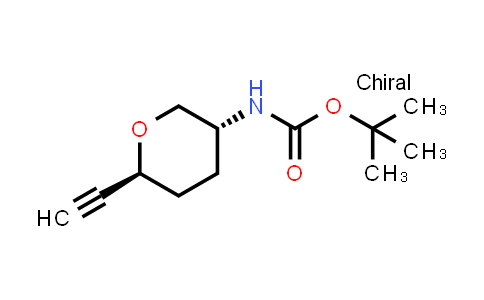 881657-41-6 | tert-butyl N-[(3R,6S)-6-ethynyltetrahydropyran-3-yl]carbamate