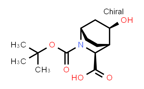 851389-23-6 | (1S,3S,4S,5R)-2-tert-butoxycarbonyl-5-hydroxy-2-azabicyclo[2.2.2]octane-3-carboxylic acid