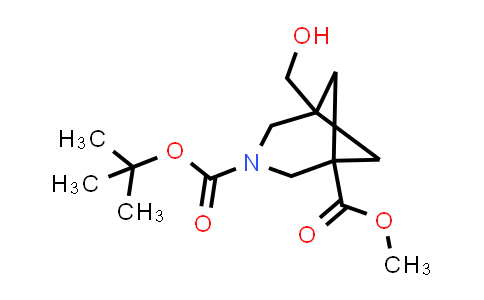 2909538-16-3 | O3-tert-butyl O1-methyl 5-(hydroxymethyl)-3-azabicyclo[3.1.1]heptane-1,3-dicarboxylate