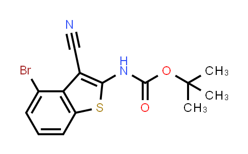 2649788-75-8 | N-(4-溴-3-氰基苯并噻吩-2-基)氨基甲酸叔丁酯