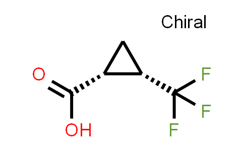 1258652-18-4 | cis-2-(trifluoromethyl)cyclopropanecarboxylic acid