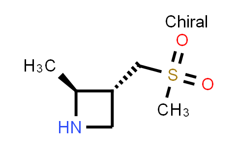 2387562-61-8 | (2S,3R)-2-methyl-3-(methylsulfonylmethyl)azetidine