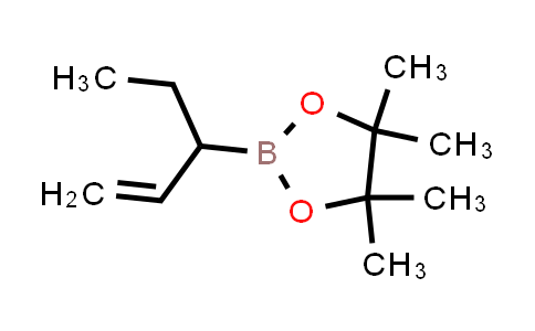 873077-13-5 | 2-(1-ethylallyl)-4,4,5,5-tetramethyl-1,3,2-dioxaborolane