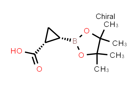 2382719-63-1 | cis-2-(4,4,5,5-tetramethyl-1,3,2-dioxaborolan-2-yl)cyclopropanecarboxylic acid