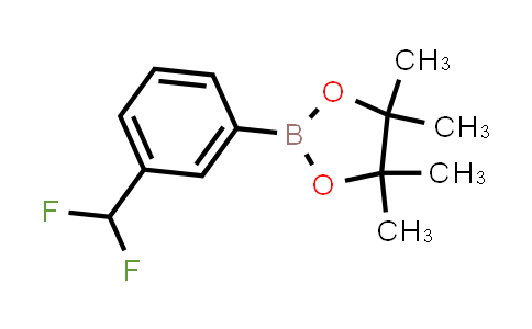 627525-89-7 | 2-[3-(difluoromethyl)phenyl]-4,4,5,5-tetramethyl-1,3,2-dioxaborolane