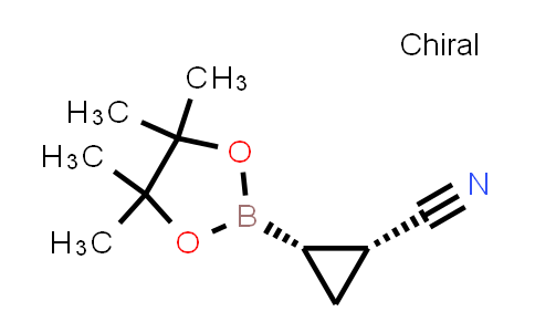 1422542-00-4 | cis-2-(4,4,5,5-tetramethyl-1,3,2-dioxaborolan-2-yl)cyclopropanecarbonitrile