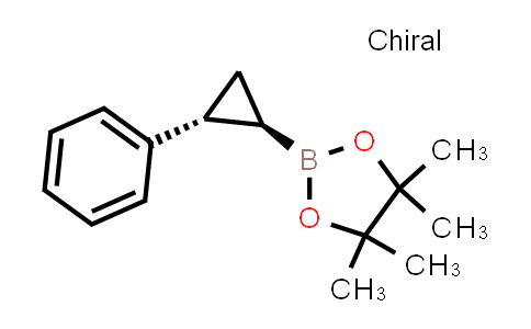 1240492-27-6 | 4,4,5,5-tetramethyl-2-[(1R,2R)-2-phenylcyclopropyl]-1,3,2-dioxaborolane