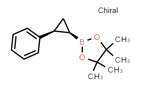 1384753-69-8 | 4,4,5,5-tetramethyl-2-[(1R,2S)-2-phenylcyclopropyl]-1,3,2-dioxaborolane