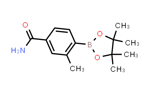 631911-09-6 | 3-methyl-4-(4,4,5,5-tetramethyl-1,3,2-dioxaborolan-2-yl)benzamide
