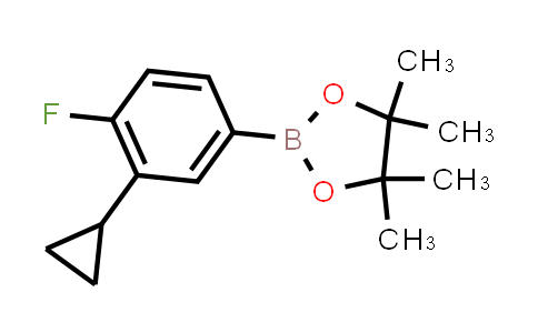 DY841600 | 627526-59-4 | 2-(3-cyclopropyl-4-fluoro-phenyl)-4,4,5,5-tetramethyl-1,3,2-dioxaborolane