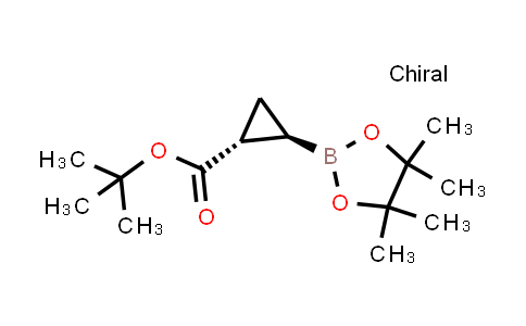 MC841613 | 2382719-62-0 | tert-butyl trans-2-(4,4,5,5-tetramethyl-1,3,2-dioxaborolan-2-yl)cyclopropanecarboxylate