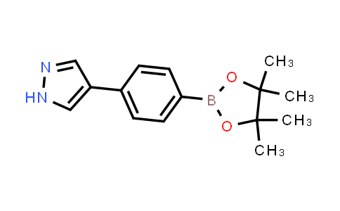 756520-75-9 | 4-[4-(4,4,5,5-tetramethyl-1,3,2-dioxaborolan-2-yl)phenyl]-1H-pyrazole