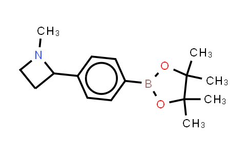 MC841627 | 2369772-34-7 | 1-methyl-2-[4-(4,4,5,5-tetramethyl-1,3,2-dioxaborolan-2-yl)phenyl]azetidine