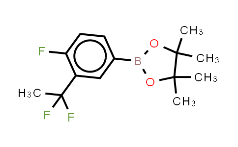 445303-68-4 | 2-[3-(1,1-difluoroethyl)-4-fluoro-phenyl]-4,4,5,5-tetramethyl-1,3,2-dioxaborolane