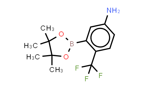 882679-08-5 | 3-(4,4,5,5-tetramethyl-1,3,2-dioxaborolan-2-yl)-4-(trifluoromethyl)aniline