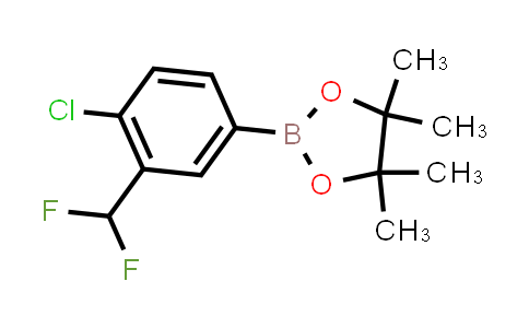 627526-06-1 | 2-[4-chloro-3-(difluoromethyl)phenyl]-4,4,5,5-tetramethyl-1,3,2-dioxaborolane