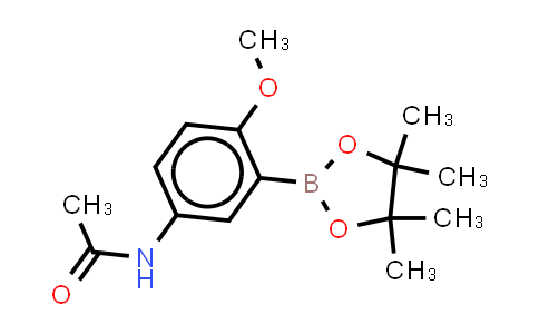 MC841679 | 2088729-39-7 | N-[4-methoxy-3-(4,4,5,5-tetramethyl-1,3,2-dioxaborolan-2-yl)phenyl]acetamide