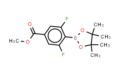 MC841688 | 1218791-32-2 | methyl 3,5-difluoro-4-(4,4,5,5-tetramethyl-1,3,2-dioxaborolan-2-yl)benzoate