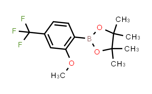 1689547-84-9 | 2-[2-methoxy-4-(trifluoromethyl)phenyl]-4,4,5,5-tetramethyl-1,3,2-dioxaborolane