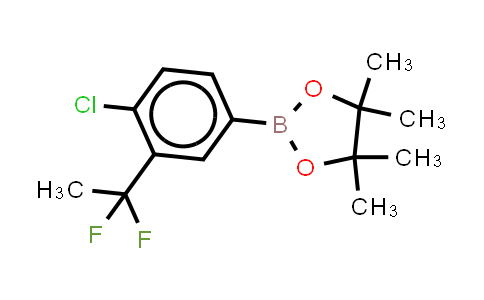 627525-93-3 | 2-[4-chloro-3-(1,1-difluoroethyl)phenyl]-4,4,5,5-tetramethyl-1,3,2-dioxaborolane