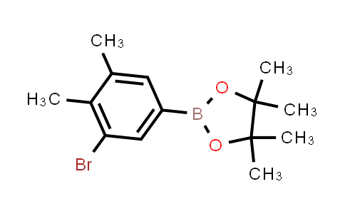 942069-47-8 | 2-(3-bromo-4,5-dimethyl-phenyl)-4,4,5,5-tetramethyl-1,3,2-dioxaborolane