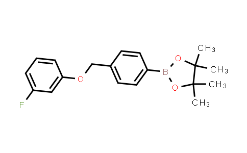 DY841757 | 1160829-16-2 | 2-[4-[(3-fluorophenoxy)methyl]phenyl]-4,4,5,5-tetramethyl-1,3,2-dioxaborolane