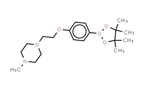 910462-34-9 | 1-methyl-4-{2-[4-(4,4,5,5-tetramethyl-1,3,2-dioxaborolan-2-yl)phenoxy]ethyl}piperazine