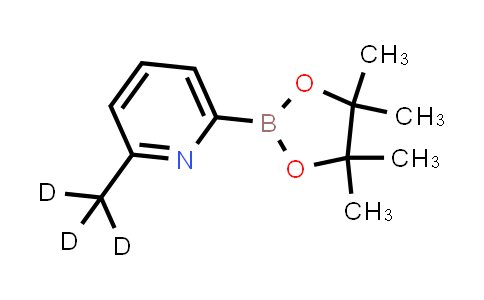 2241867-19-4 | 2-(4,4,5,5-tetramethyl-1,3,2-dioxaborolan-2-yl)-6-(trideuteriomethyl)pyridine
