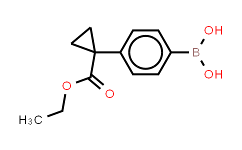 CAS No. 1678539-52-0, [4-(1-ethoxycarbonylcyclopropyl)phenyl]boronic acid