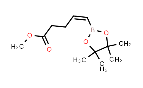 MC842076 | 2746332-54-5 | methyl (Z)-5-(4,4,5,5-tetramethyl-1,3,2-dioxaborolan-2-yl)pent-4-enoate